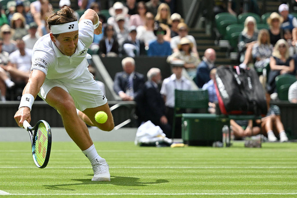 关于温网逆转法网，鲁德关键制胜的信息